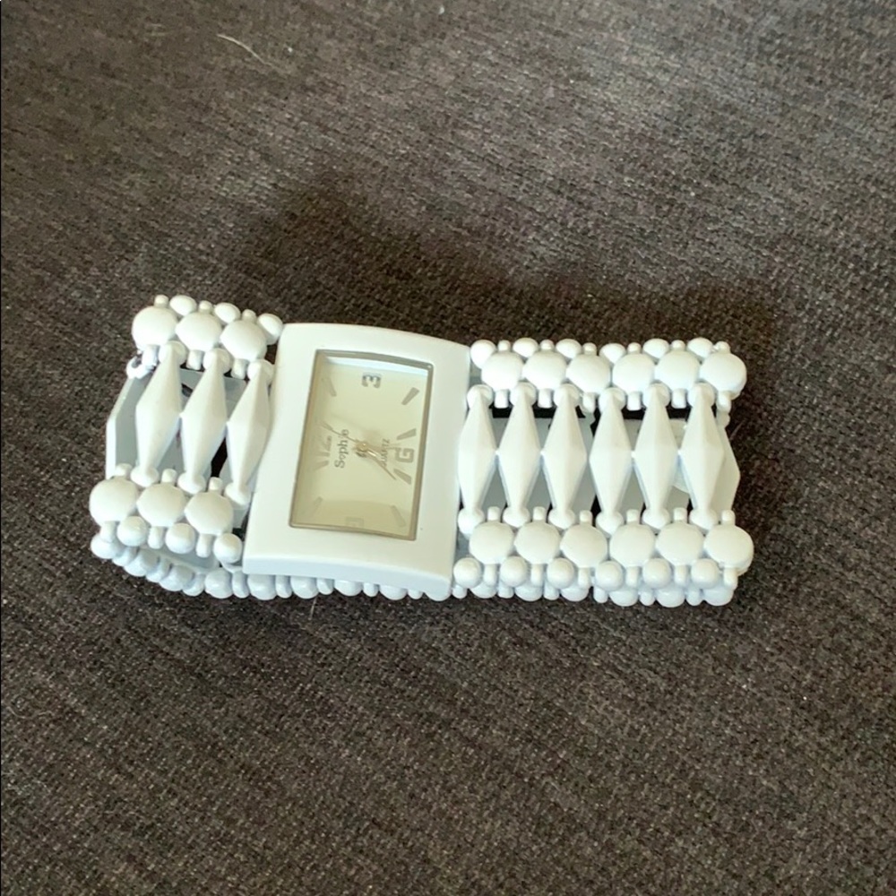 White watch bracelet